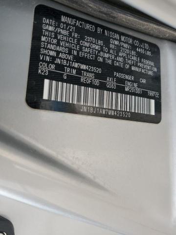 JN1BJ1AW7MW423520 Nissan Rogue Sport S