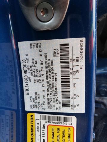 3FMCR9B68PRD49194 Ford Bronco Sport Big Bend