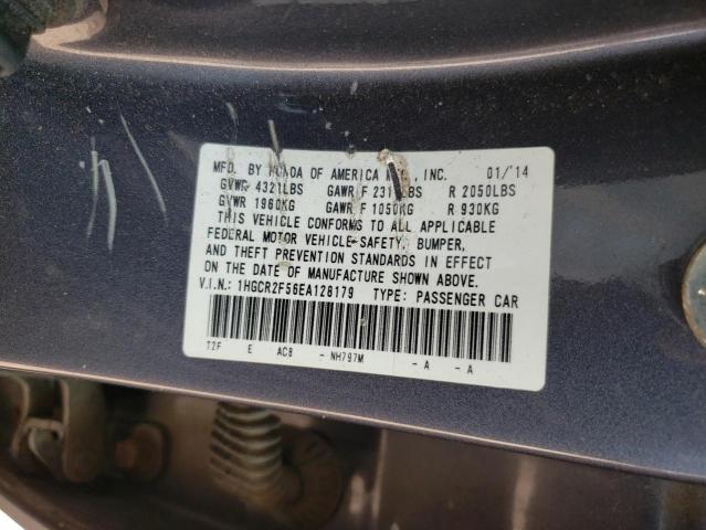 1HGCR2F56EA128179 Honda Accord Sport