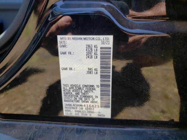 1N4BL4CVXMN416425 Nissan ALTIMA SR