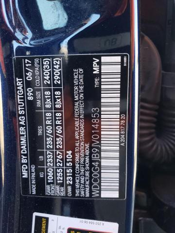 WDC0G4JB9JV014853 Mercedes-Benz GLC 300