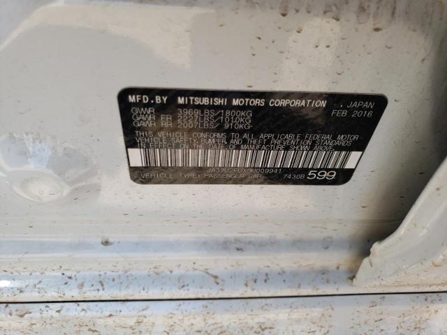 JA32U2FUXGU009941 Mitsubishi LANCER ES