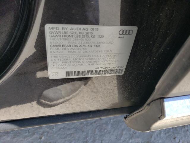 WA1CVAFPXGA054607 2016 AUDI Q5, photo no. 13