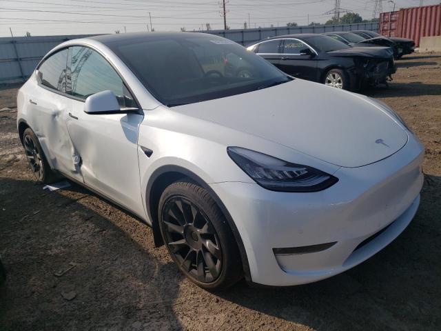  TESLA MODEL Y 2021 Білий