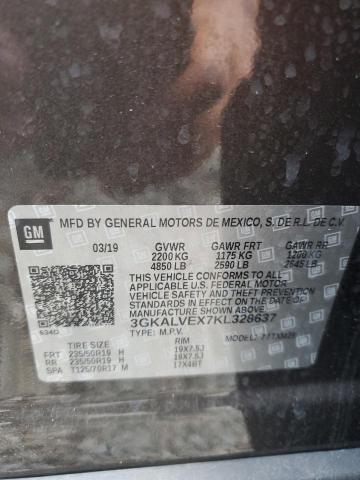 3GKALVEX7KL328637 GMC Terrain Slt