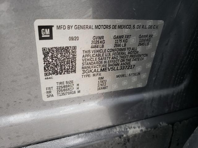 3GKALMEV5LL337217 GMC Terrain SL 12