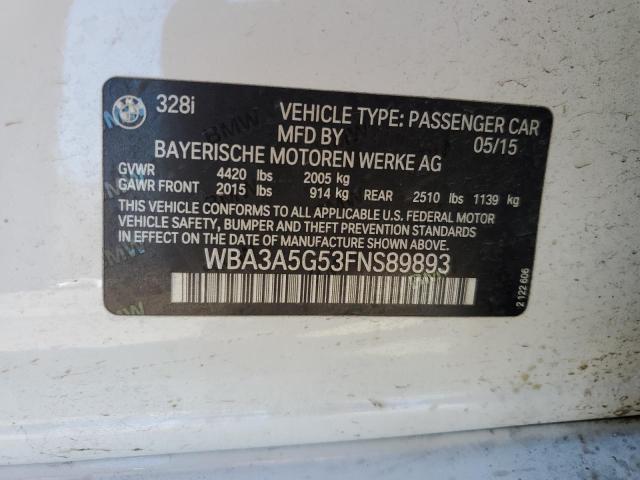 WBA3A5G53FNS89893 BMW 328 I