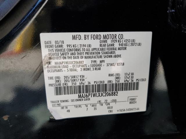 MAJ6P1WLXJC206882 Ford Ecosport Titanium