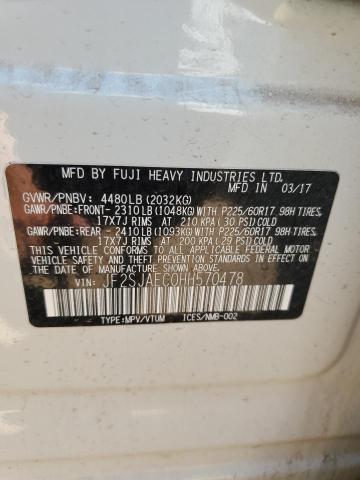 JF2SJAEC0HH570478 Subaru Forester 2.5i Premium