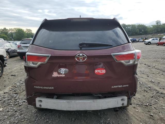 VIN 5TDDKRFH3ES015657 2014 Toyota Highlander, Limited no.6