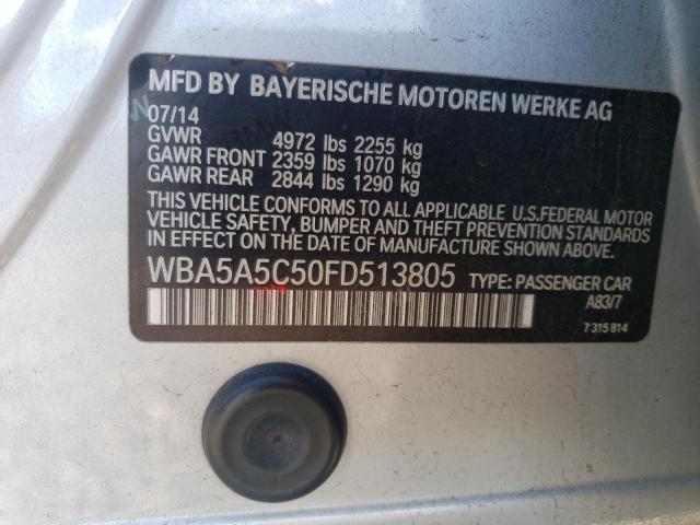 2015 BMW 528 I WBA5A5C50FD513805
