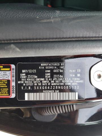 5XXG64J28NG085132 KIA K5 GT LINE