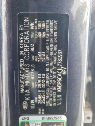 KNDP6CAC1L7781937 KIA SPORTAGE S