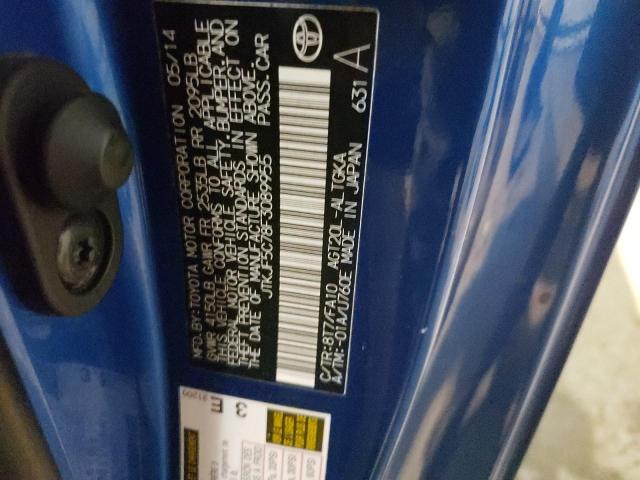 JTKJF5C78F3089955 Auction: COPART Lot: 65472853 Location: NY - SYRACUSE JTKJF5C78F3089955 TOYOTA SCION 2015 BLUE Photo 13