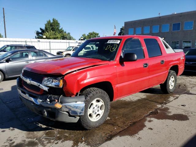Lot #2459900129 2004 CHEVROLET AVALANCHE salvage car