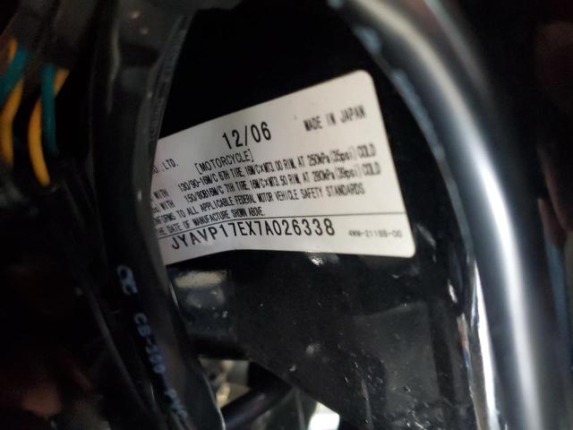 2007 YAMAHA XV1700 A JYAVP17EX7A026338