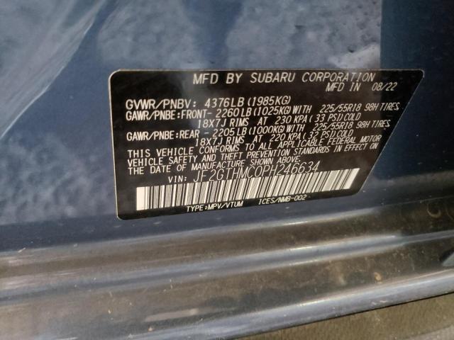 JF2GTHMC0PH246634 Subaru Crosstrek Limited
