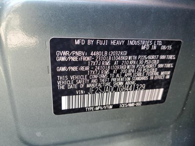 JF2SJADC7GH441329 Subaru Forester 2.5i Premium
