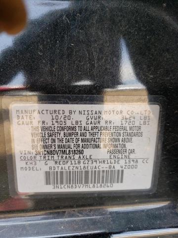 2021 Nissan Versa S VIN: 3N1CN8DV7ML818260 Lot: 65578843