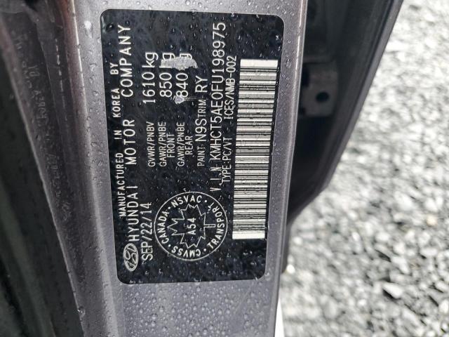 2015 HYUNDAI ACCENT GS - KMHCT5AE0FU198975