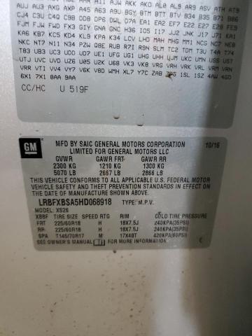 LRBFXBSA5HD068918 Buick Envision Essence