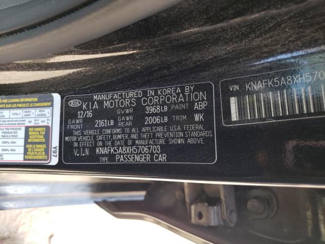 KNAFK5A8XH5706703 KIA FORTE LX