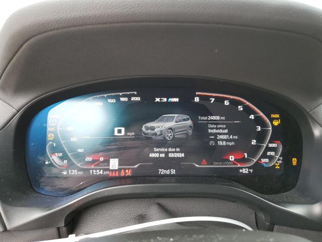 2022 BMW X3 M 5YM13EC02N9J64591
