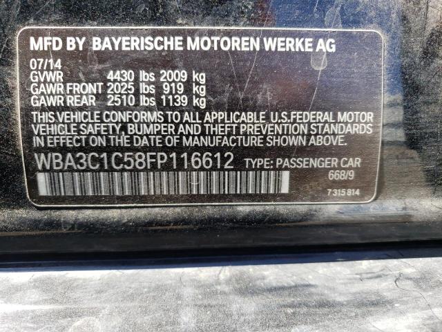 WBA3C1C58FP116612 BMW 328 I Sulev