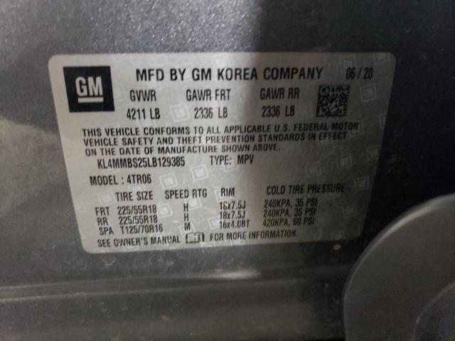 KL4MMBS25LB129385 2020 BUICK ENCORE, photo no. 12