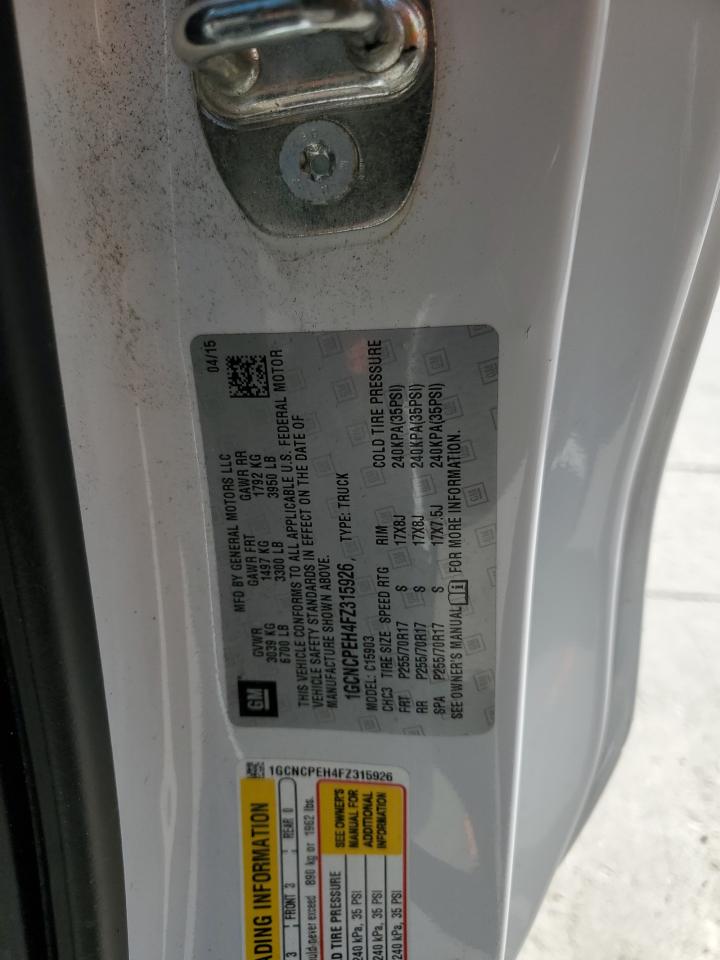 Lot #2192543381 2015 CHEVROLET SILVERADO