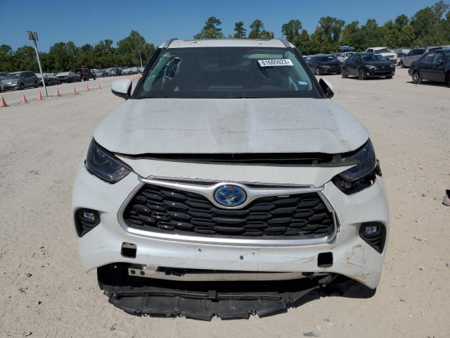 VIN 5TDAARAH6NS514322 2022 Toyota Highlander, Hybri... no.5