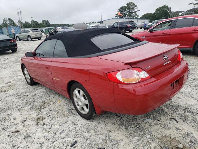 2T1FF28P62C559812 | 2002 Toyota camry solara se