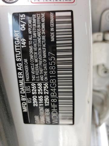 WDDHF8JB4GB188557 2016 MERCEDES-BENZ E-CLASS, photo no. 12