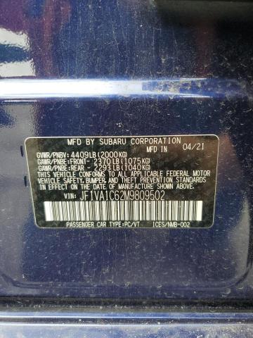 JF1VA1C62M9809502 Subaru Wrx Premium