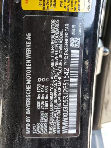 WMWXU3C53J2F51542 Mini COOPER S