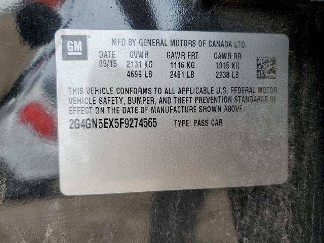 2G4GN5EX5F9274565 Buick Regal Premium