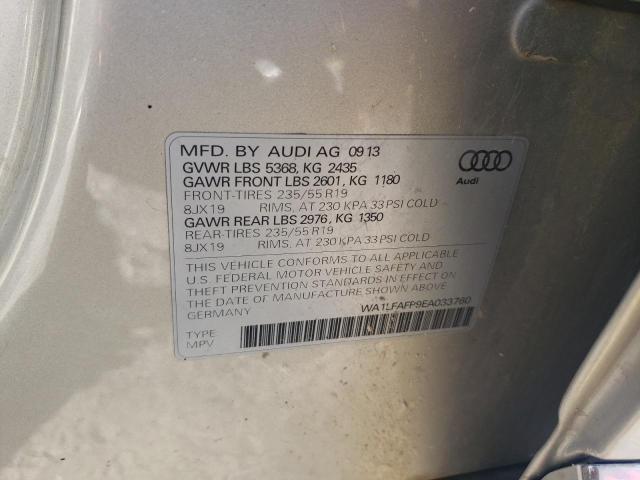 VIN WA1LFAFP9EA033760 2014 Audi Q5, Premium Plus no.13