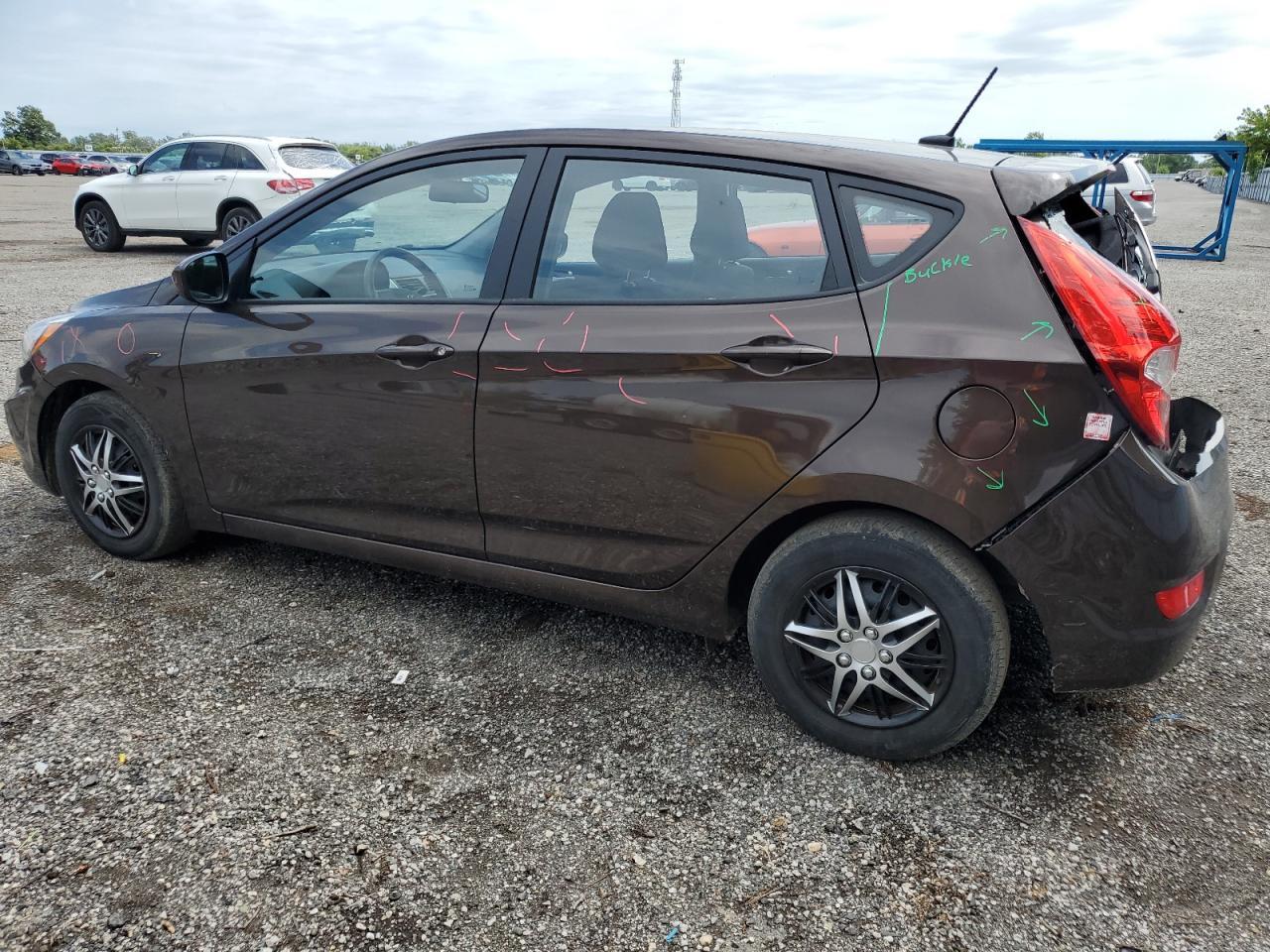 KMHCT5AE0FU223762 2015 Hyundai Accent Gs