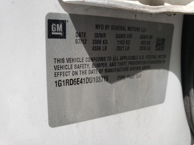 VIN 1G1RD6E41DU103719 2013 Chevrolet Volt no.12