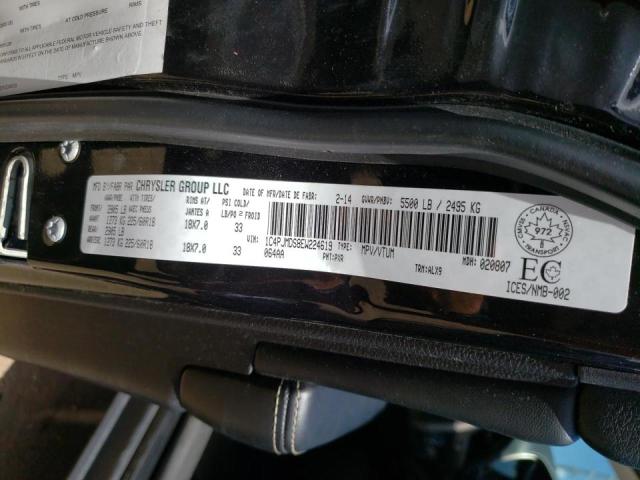 1C4PJMDS8EW224619 Jeep Cherokee Limited