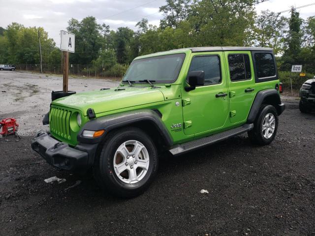 Auction sale of the 2018 Jeep Wrangler Unlimited Sport, vin: 1C4HJXDN2JW302841, lot number: 64770753