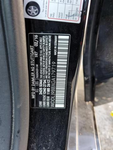WDDLJ9BBXGA179719 Mercedes-Benz Cls 550 4matic