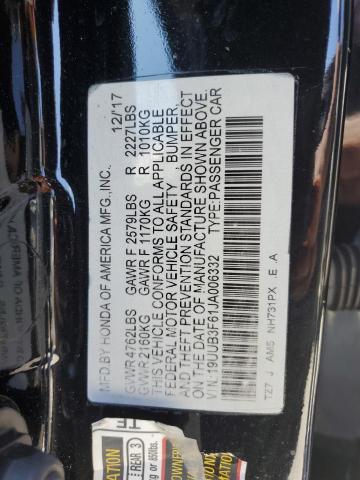 19UUB3F61JA006332 Acura Tlx Tech+a