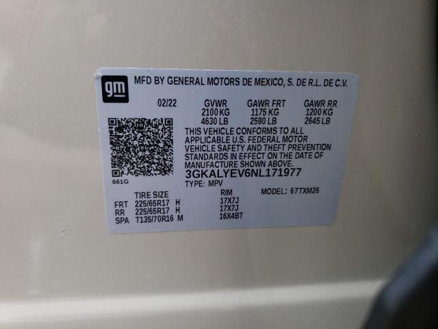 2022 GMC TERRAIN AT 3GKALYEV6NL171977