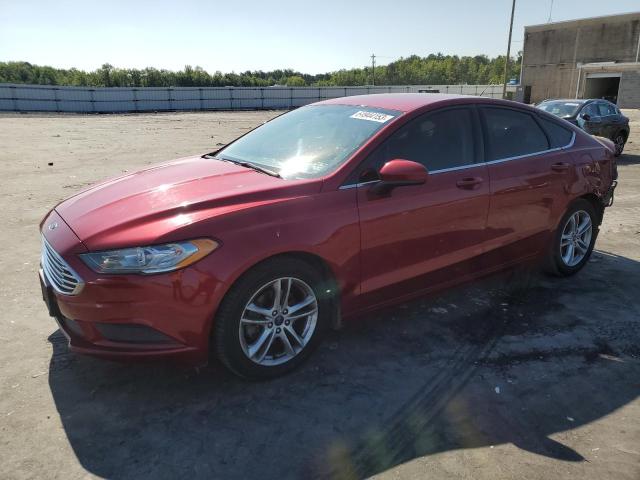 Lot #2473121902 2018 FORD FUSION SE salvage car