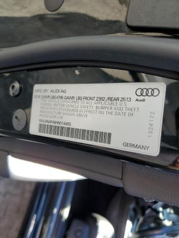 WAUANAF48HN014455 2017 AUDI A4, photo no. 13