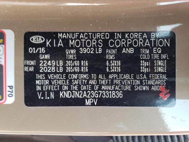 KNDJN2A23G7331836 KIA Soul