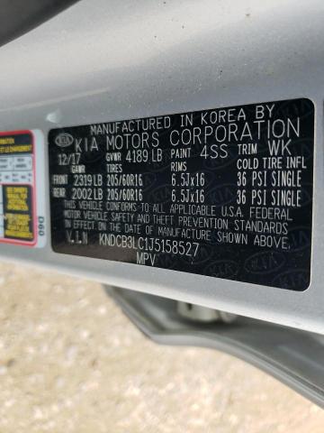 KNDCB3LC1J5158527 KIA NIRO FE