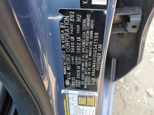 KNADM4A39G6547598 KIA RIO LX