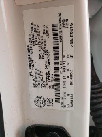 2018 FORD F150 SUPER - 1FTEW1EG8JFA74507